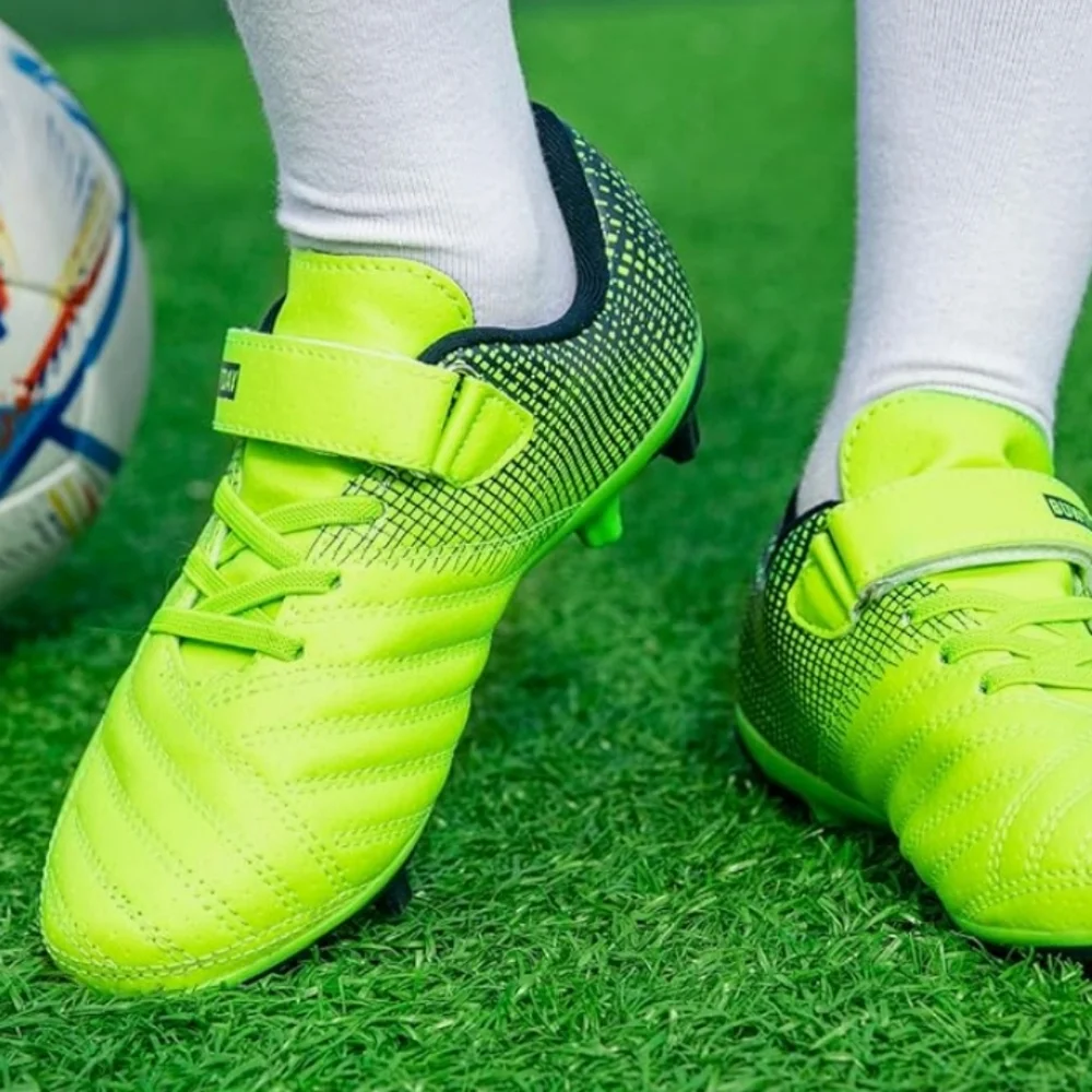 NIP Bright Green Soccer Cleats - Picture 2 of 7